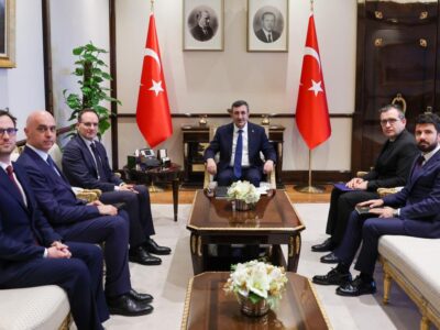 Cumhurbaşkanı Yardımcısı Yılmaz, 4 Ülkenin Ankara Büyükelçisini Kabul Etti