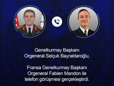 Genelkurmay Başkanı Bayraktaroğlu, Fransız Mevkidaşı Mandon İle Görüştü