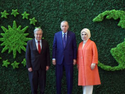 Emine Erdoğan’dan Guterres’in Barış Ödülüne Tebrik
