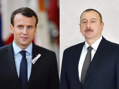 Aliyev ve Macron Nahçıvan Saldırısını Görüştü