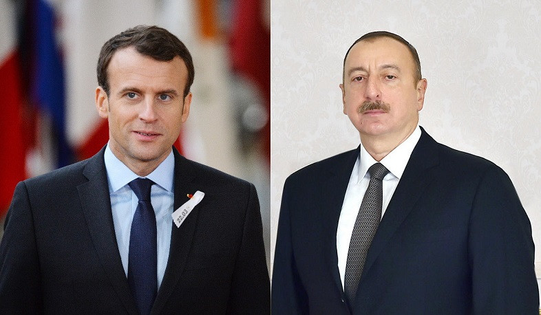 Aliyev ve Macron Nahçıvan Saldırısını Görüştü