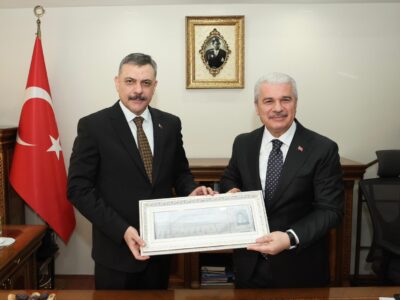 Bakan Çiftçi Konya Çumra Kaymakamlığını Ziyaret Etti