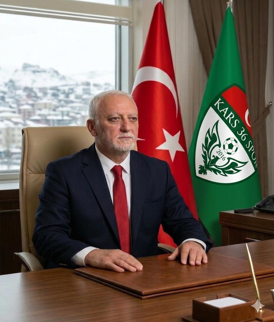 Kars 36 Spor Kulübü’nde Yeni Dönem: Başkanlığa Toker Bulut Seçildi