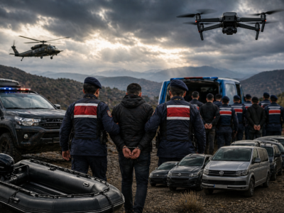 24 İlde Göçmen Kaçakçılarına Darbe: 132 Organizatör Yakalandı