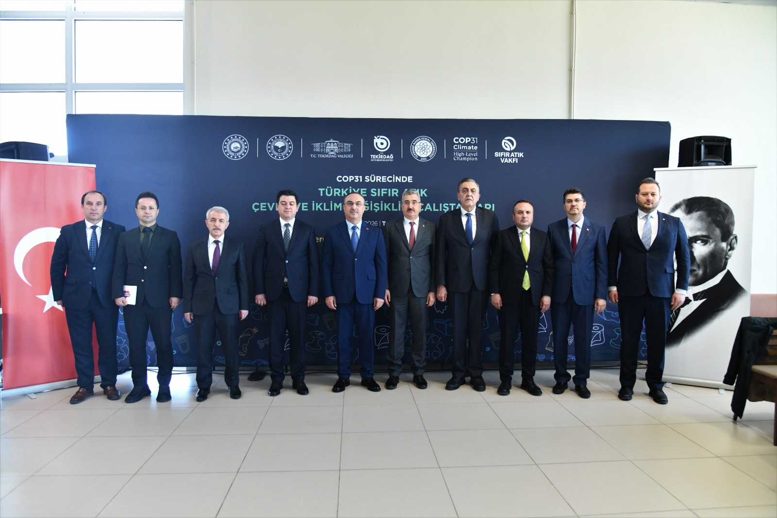 Tekirdağ’da “COP31 Sürecinde Türkiye Sıfır Atık Çalıştayı” Düzenlendi