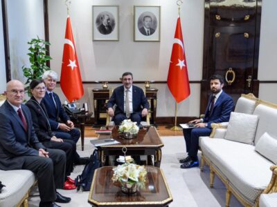 Cevdet Yılmaz, İsviçre Büyükelçisi Scheurer’i Kabul Etti