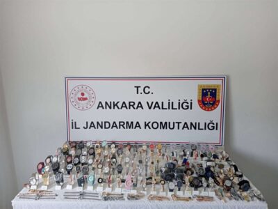 Ankara’da Dev Kaçak Saat Operasyonu: 3 Milyon 200 Bin TL’lik Malzeme Ele Geçirildi