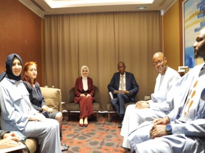 Bakan Göktaş, Senegalli Mevkidaşı Cheikh Niang ile Görüştü