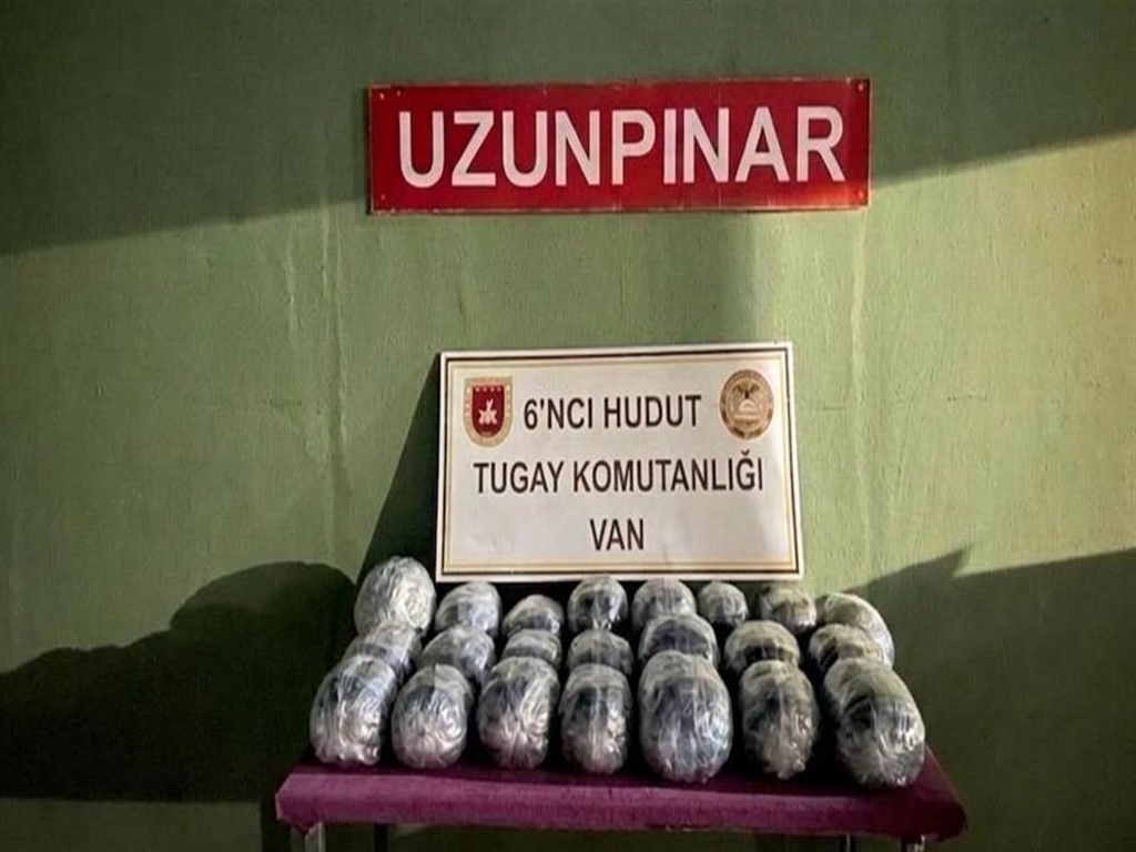 Van ve Hatay Hudut Hattında Uyuşturucu Operasyonu