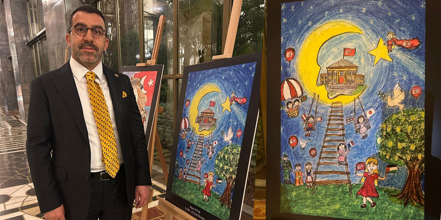 Milletvekili Adem Çalkın’dan 23 Nisan Resim Sergisine Ziyaret