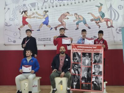 Karslı Güreşçi Türkiye şampiyonu oldu