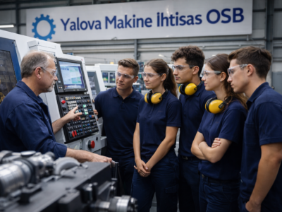 Yalova Makine OSB’den İstihdama Büyük Katkı: İş Garantili Meslek Eğitimi Başlıyor