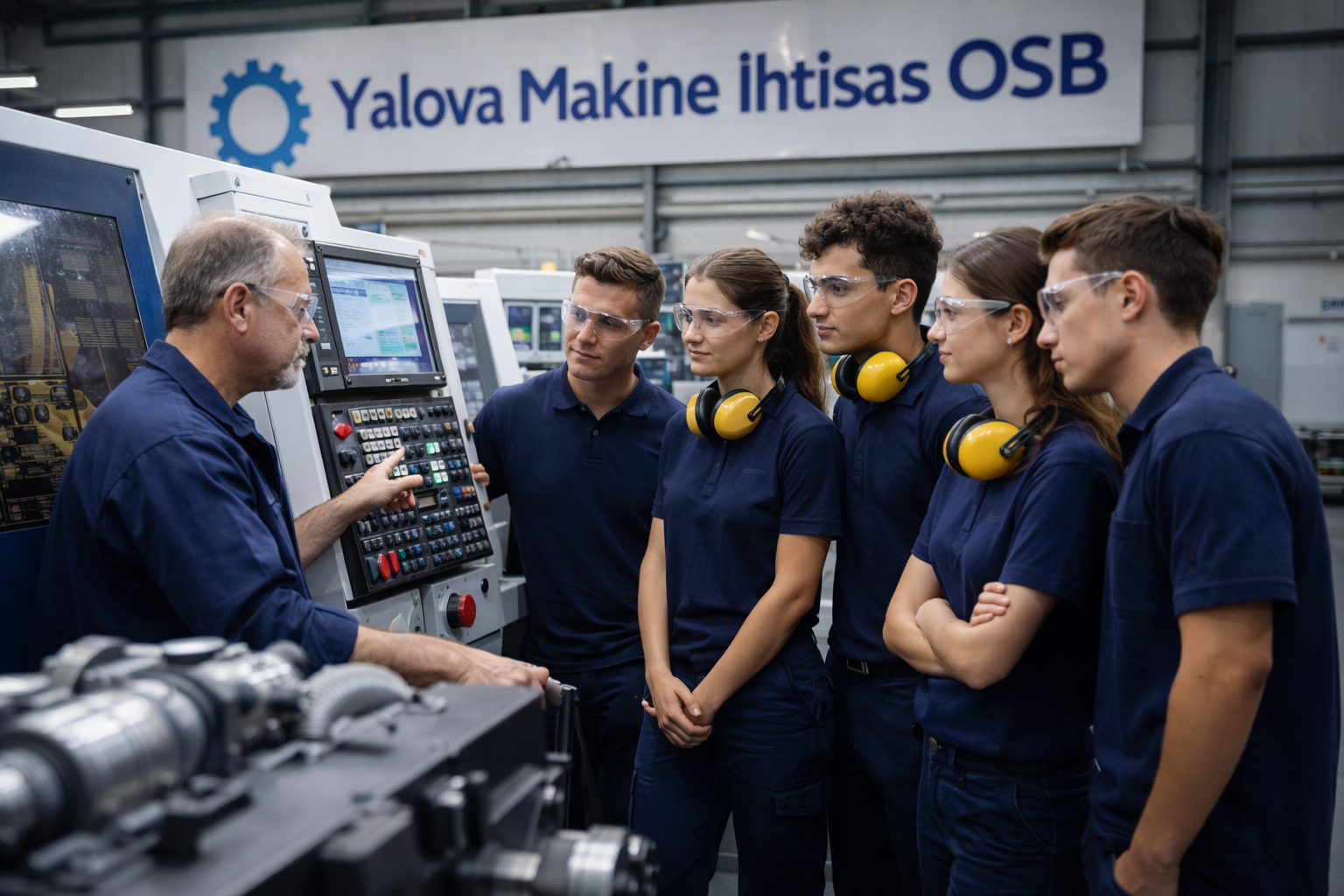 Yalova Makine OSB’den İstihdama Büyük Katkı: İş Garantili Meslek Eğitimi Başlıyor