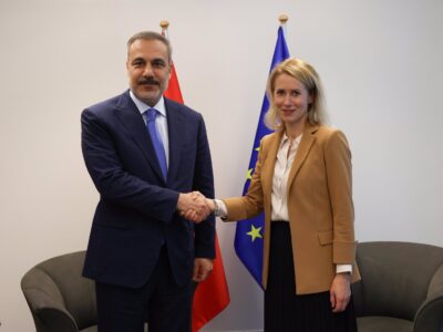 Dışişleri Bakanı Hakan Fidan, AB Yüksek Temsilcisi Kallas ile Görüştü