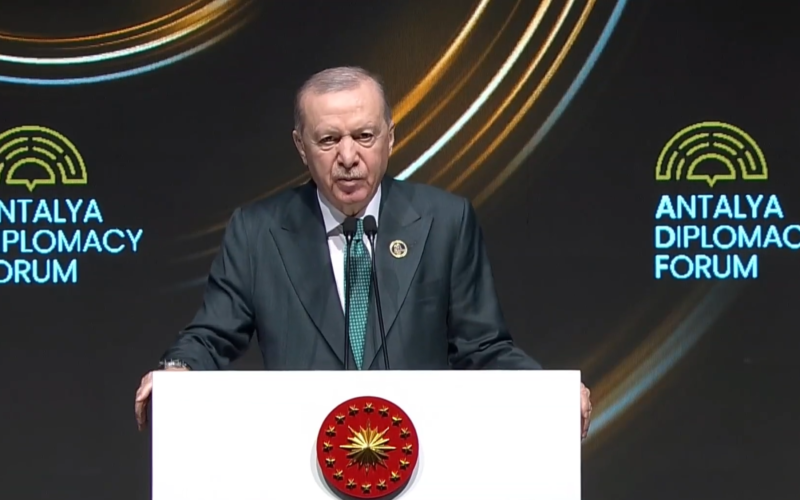 Cumhurbaşkanı Erdoğan’dan Antalya Diplomasi Forumu’nda “Küresel Sistem” Eleştirisi: “Dünya Bir İstikamet Buhranı Yaşıyor”