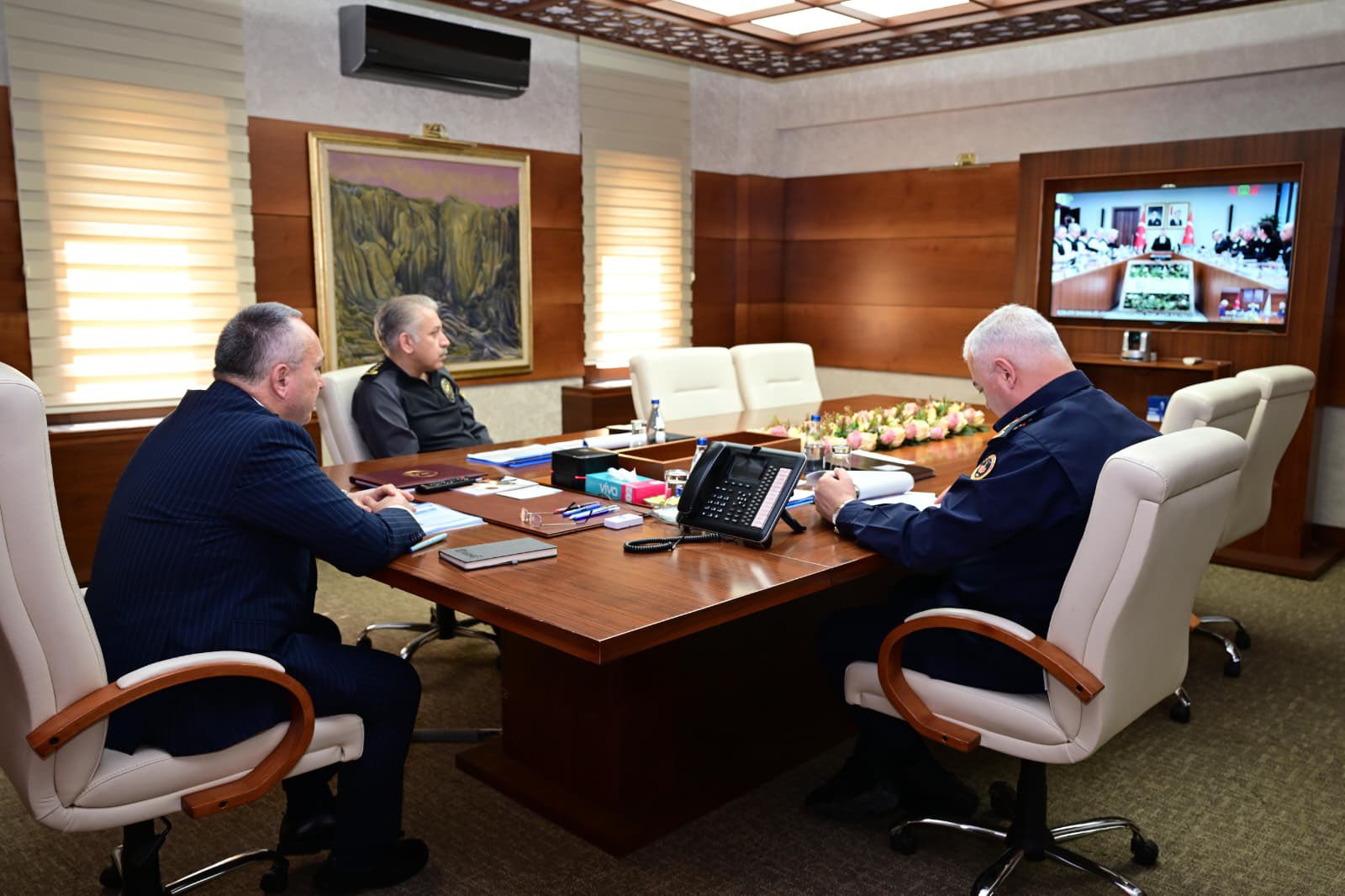 Nevşehir Valisi Ali Fidan, İçişleri Bakanlığı Koordinasyon Toplantısına Katıldı