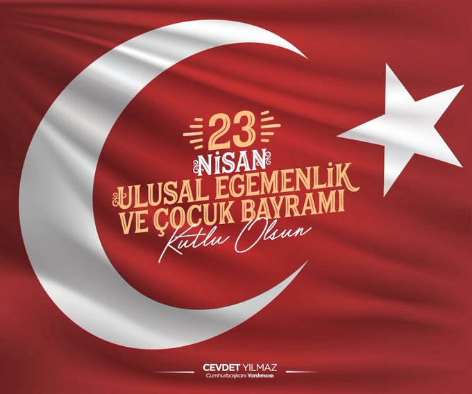 Cumhurbaşkanı Yardımcısı Yılmaz’dan 23 Nisan Mesajı: “İstiklal Meşalesi Yolumuzu Aydınlatıyor”