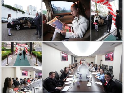 Bakan Tekin Koltuğunu Defne’ye Devretti: “Teneffüsler Uzasın, Sosyalleşme Artsın”