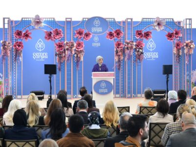 Emine Erdoğan’dan Cemre Çarşısı Açılışında Dayanışma ve Aile Vurgusu