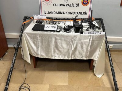 Yalova’da Kaçak Kazı Yapan Dört Şüpheli Yakalandı