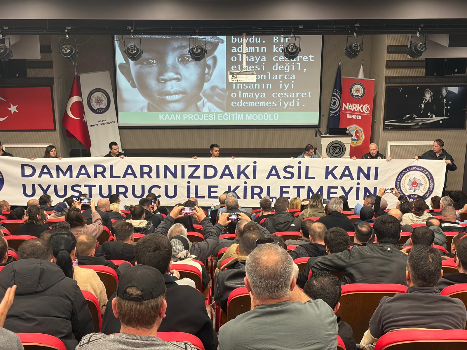 Yalova’da Özel Güvenlik Görevlilerine Dev Eğitim: 566 Personele ‘NARKOKAAN’ Dersi