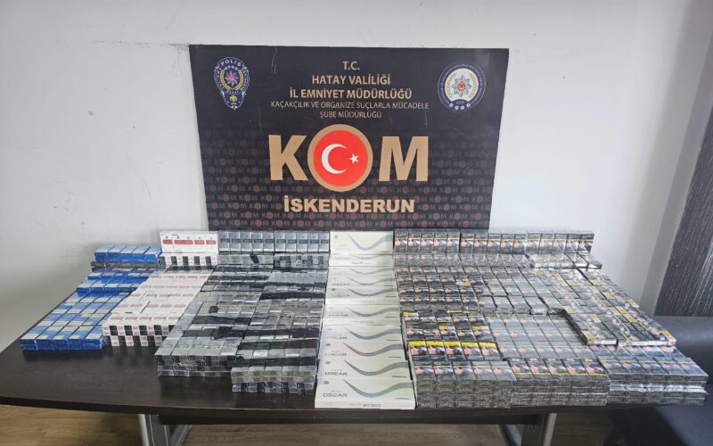 Hatay’da Kaçakçılıkla Mücadelede Büyük Operasyon: 14 Olayda 19 Şüpheliye İşlem, 3 Tutuklama