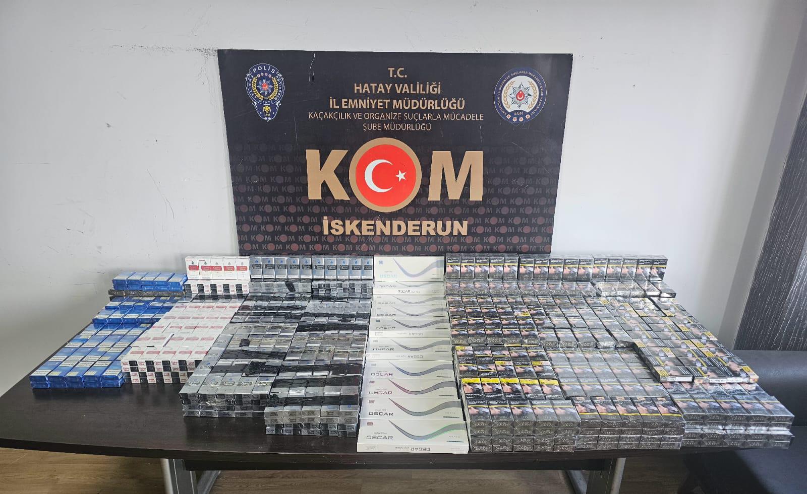 Hatay’da Kaçakçılıkla Mücadelede Büyük Operasyon: 14 Olayda 19 Şüpheliye İşlem, 3 Tutuklama