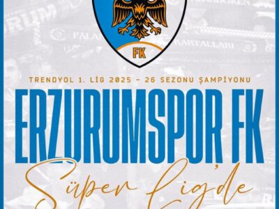 Cumhurbaşkanı Erdoğan’dan Erzurumspor’a Tebrik Mesajı