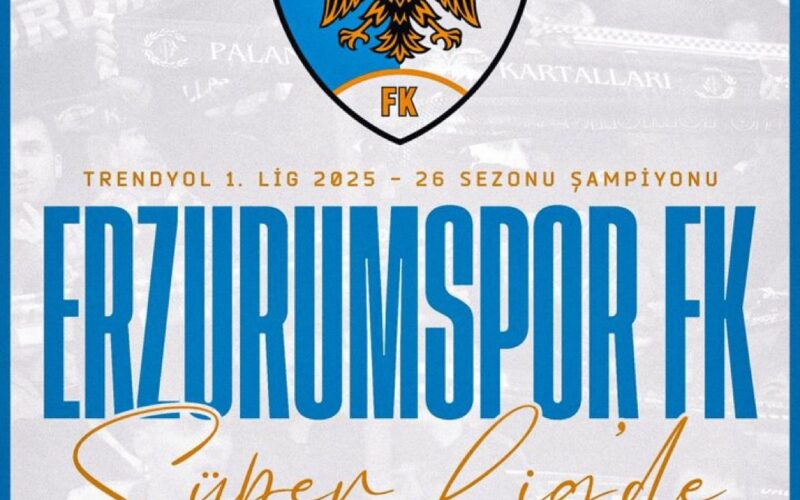 Cumhurbaşkanı Erdoğan’dan Erzurumspor’a Tebrik Mesajı