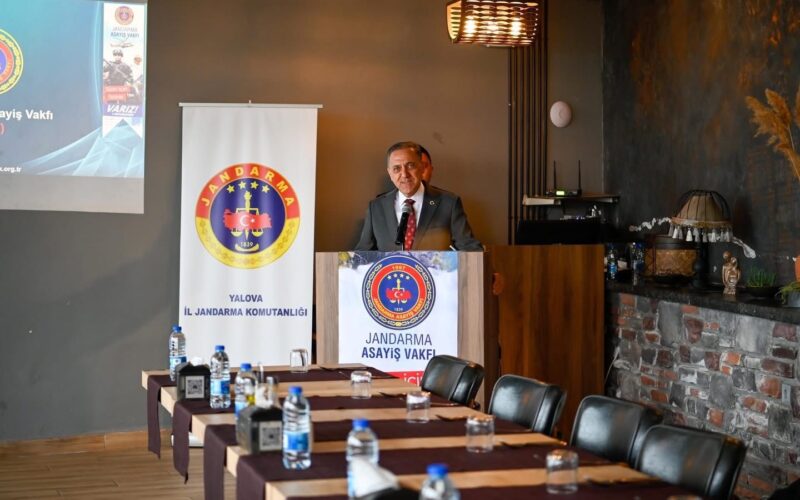 Yalova’da Jandarma Asayiş Vakfı Toplantısı Gerçekleştirildi