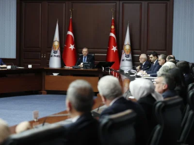 AK Parti MYK Erdoğan Başkanlığında Toplandı