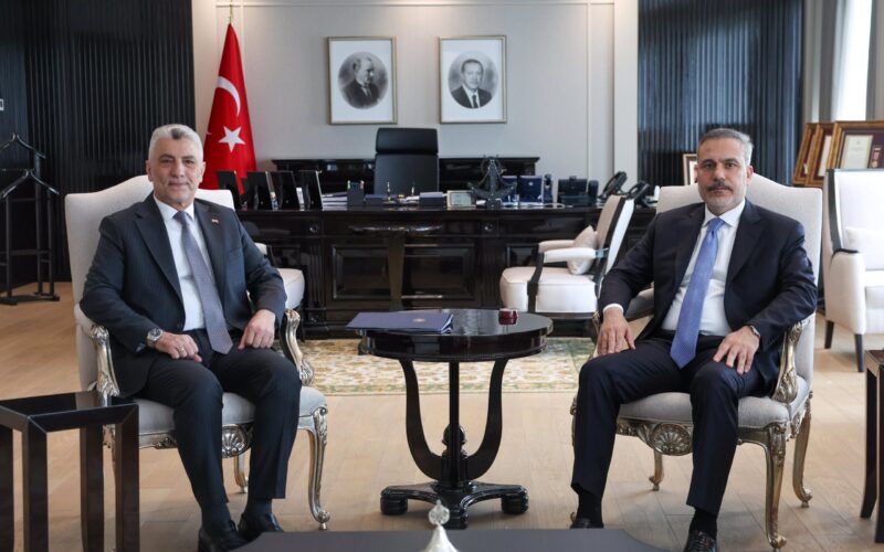 Hakan Fidan Ve Ömer Bolat Ankara’da Buluştu