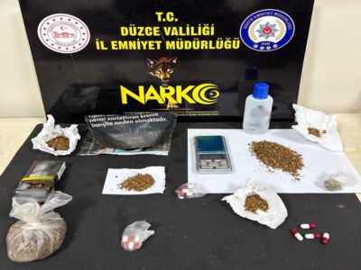 Düzce’de Uyuşturucu Operasyonu: 3 Tutuklama