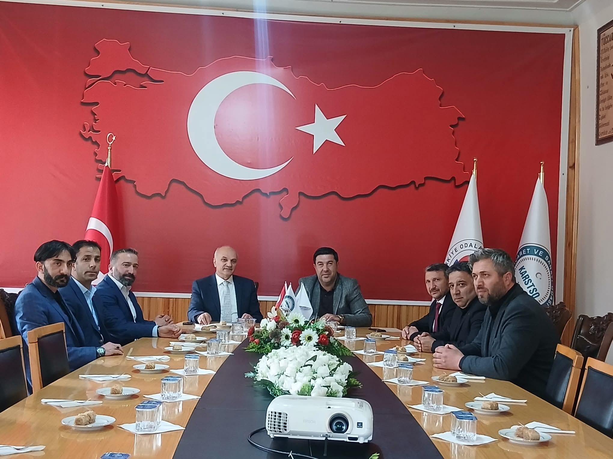 Saadet Partisi Heyeti Kars Ticaret ve Sanayi Odası’nı Ziyaret Etti