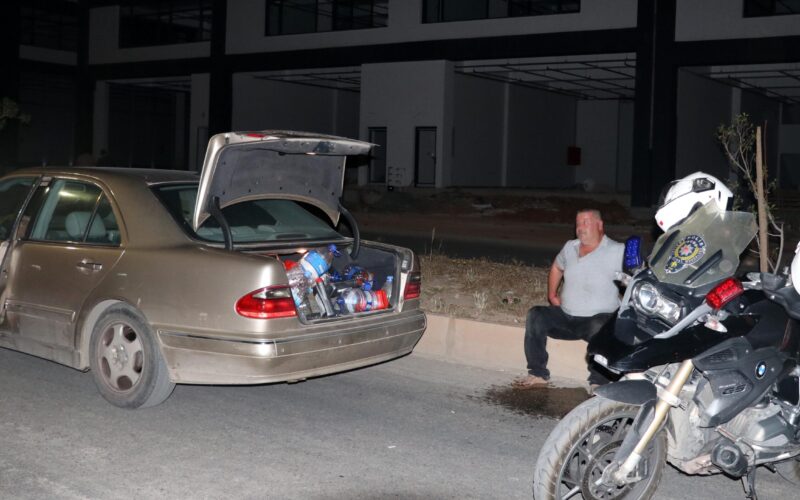 Antalya’da Polisten Kaçan Ehliyetsiz Sürücüye 43 Bin TL Ceza
