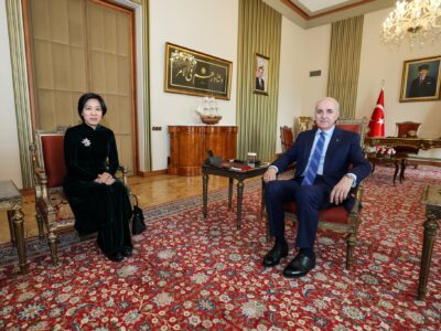TBMM Başkanı Kurtulmuş, Vietnam Büyükelçisi’ni Kabul Etti
