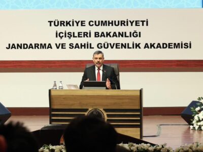 İçişleri Bakanı Mustafa Çiftçi, Jandarma ve Sahil Güvenlik Akademisi’nde Konferans Verdi