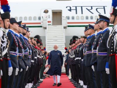 Hindistan Başbakanı Modi Ve İtalya Başbakanı Meloni Roma’da Bir Araya Geldi