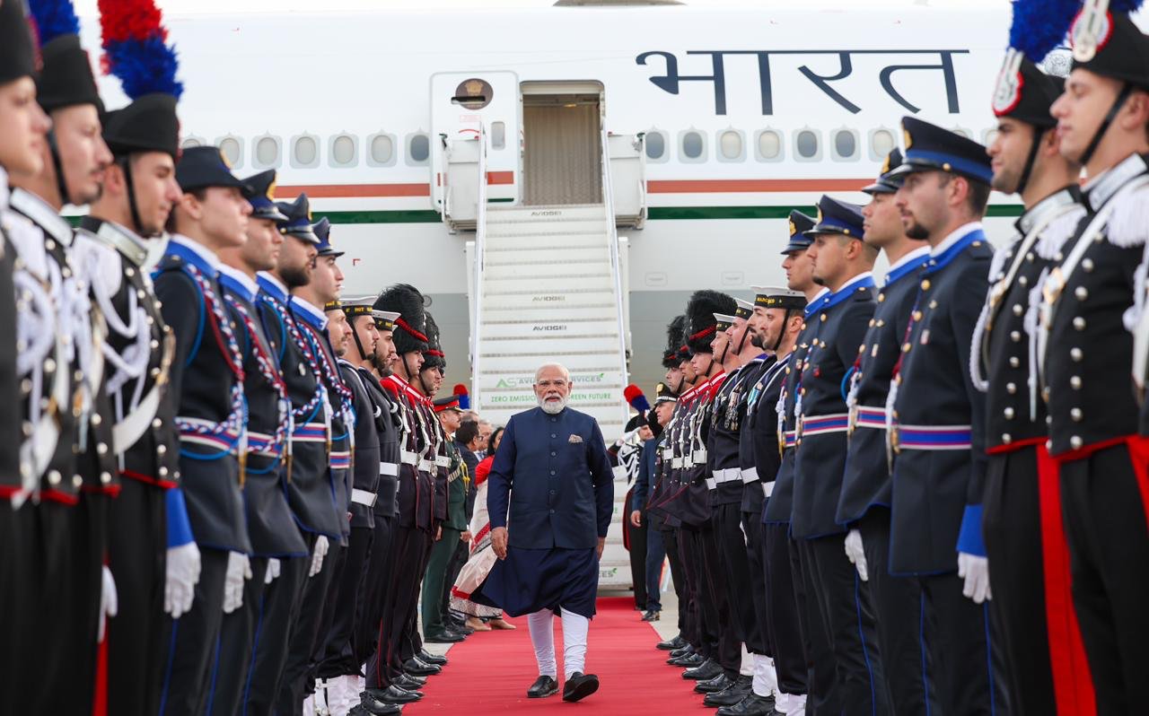 Hindistan Başbakanı Modi Ve İtalya Başbakanı Meloni Roma’da Bir Araya Geldi