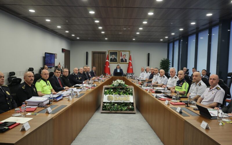 İçişleri Bakanlığı’nda NATO Zirvesi Öncesi Güvenlik Toplantısı Gerçekleştirildi