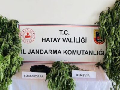 Samandağ’da Uyuşturucu Operasyonu