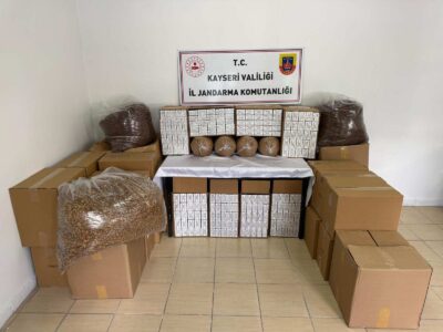 Kayseri’de Kaçak Tütün Operasyonu: 200 Kilo Tütün Ele Geçirildi