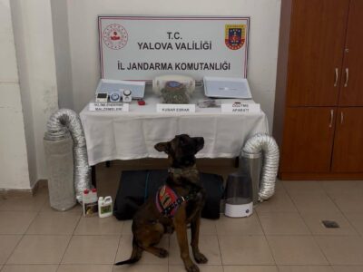 Yalova’da Evine İklimlendirme Sistemi Kuran Uyuşturucu Zanlısı Yakalandı