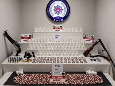 Yalova Merkezli 4 İlde Büyük Uyuşturucu Operasyonu: 92 Gözaltı, 22 Tutuklama