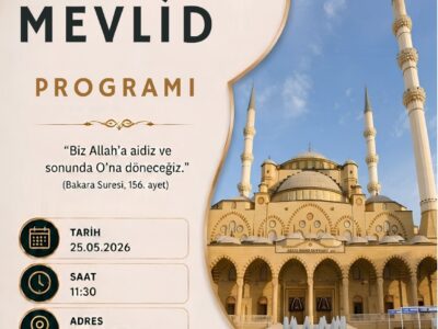 Ayser Çalık Ortaokulu Şehitleri İçin Mevlid Programı Düzenleniyor