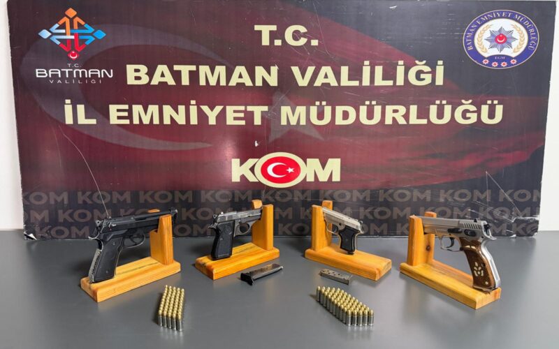 Batman’da Suç Örgütüne Operasyon: 7 Kişi Tutuklandı