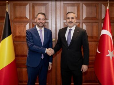 Dışişleri Bakanı Hakan Fidan, Belçikalı Mevkidaşı Maxime Prevot İle Ankara’da Bir Araya Geldi