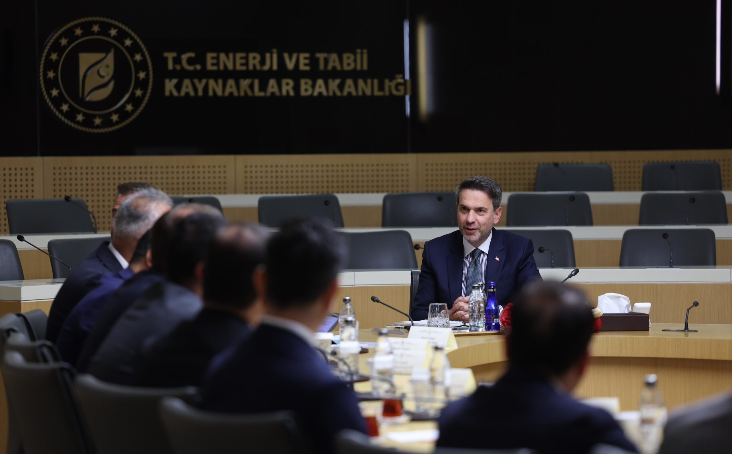 Bakan Bayraktar DEİK Enerji İş Konseyi Heyetini Kabul Etti