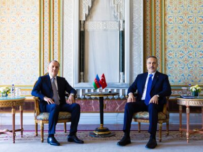Dışişleri Bakanı Hakan Fidan Azerbaycan Dışişleri Bakanı Ceyhun Bayramov İle Görüştü