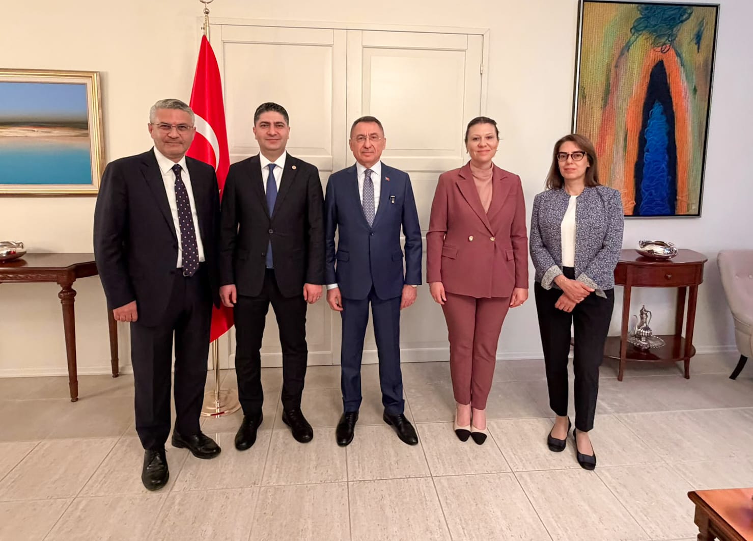 TBMM Dışişleri Komisyonu Başkanı Fuat Oktay Estonya’da Önemli Açıklamalarda Bulundu